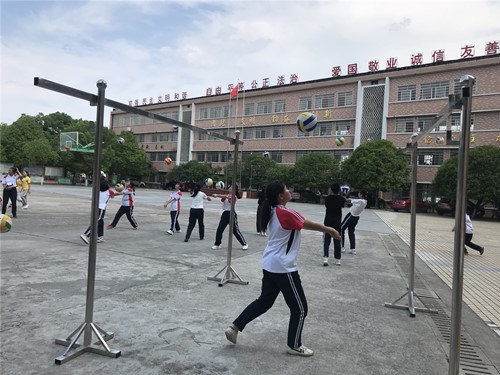 永州十中:师生全力备战体育中考